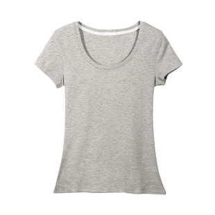 纯棉低领紧身短袖t恤女2025年夏季新款修身漏锁骨小众设计感上衣