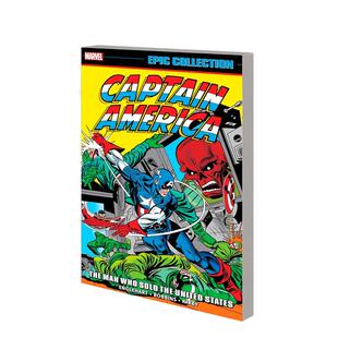 【预售】漫威漫画 美国队长史诗集：出卖美国的人 Captain America Epic Collection 英文漫画书原版图书美漫书籍ENGLEHART