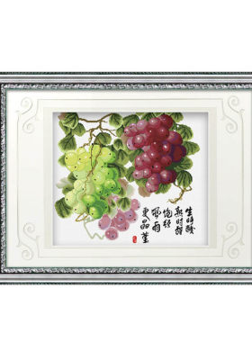 十字绣现代餐厅清新自然KS小幅