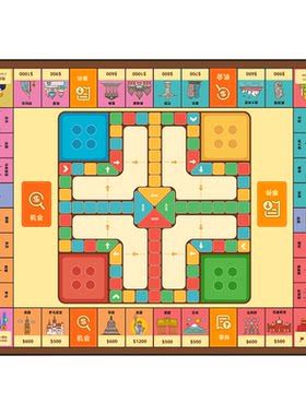 【加厚地毯】刷卡版富大翁飞行棋