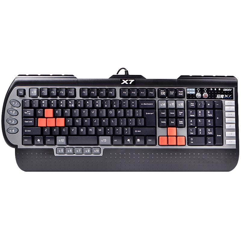 双飞燕x7-g800vqq炫舞游戏键盘