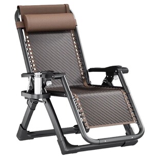 躺椅2026新款坐睡两用阳台家用休闲老人专用折叠午休椅多功能藤编