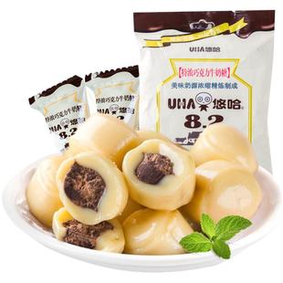 UHA悠哈特浓巧克力牛奶糖120g*1袋儿童糖果零食喜糖独立包装年货