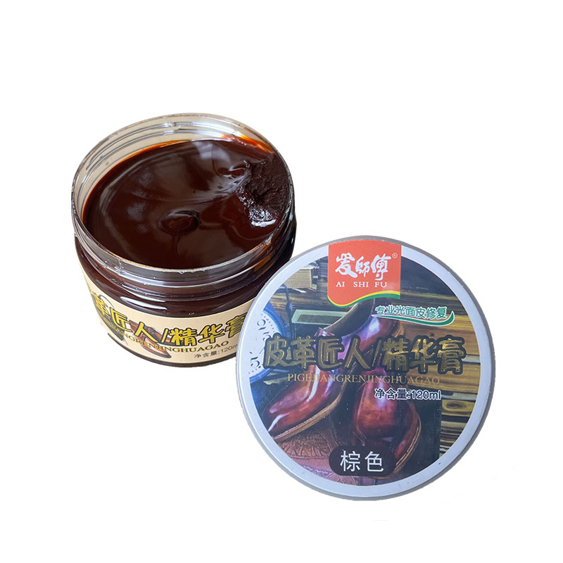 爱师傅真无色皮鞋美容革匠人精华膏素绵羊油貂油滋养膏黑鞋油包邮