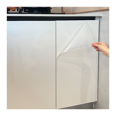 厨房肤感柜门防油贴纸哑光门贴膜