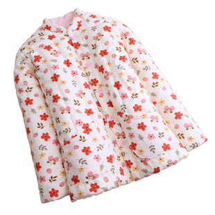 纯棉花棉袄女士修身手工纯棉棉衣妈妈保暖内胆内穿外套棉服冬装