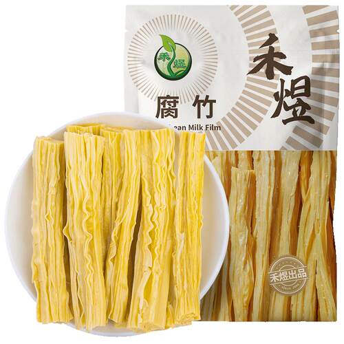 禾煜腐竹500g黄豆制品火锅凉拌豆皮腐皮干豆腐皮