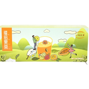 缤纷果茶多种口味鲜果干无添加哺乳期儿童礼盒水果茶
