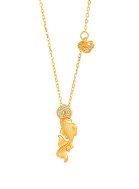 s925纯银新中式年年有余项链