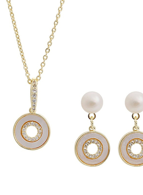 女士项链女夏季高级感吊坠锁骨链