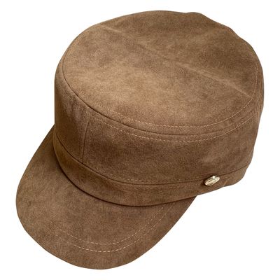 秋冬穿搭加分平顶马术帽