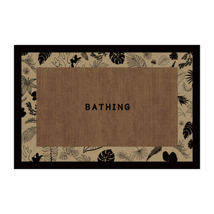 浴室外防滑垫子卫生间专用硅藻泥吸水地垫厕所门口速干小地毯脚垫