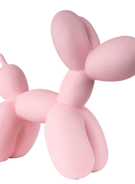 寓居网红气球狗树脂软装北欧摆件