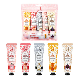 New Perfume Hand Cream 5pcs Non-Greasy Moisturizing护手霜5支