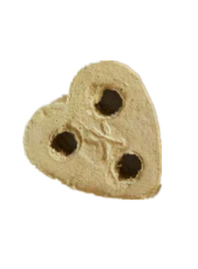 迷你一生心形三孔艾饼专用家用片