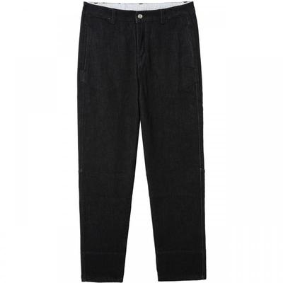 流石男装磨毛牛仔裤直筒厚款长裤