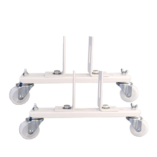 取暖器暖气片支架可调节加厚电暖器脚轮底座可移动落地支架电暖气