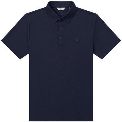 【商场同款】Hazzys哈吉斯吸湿速干短袖T恤男夏季新款华夫格POLO