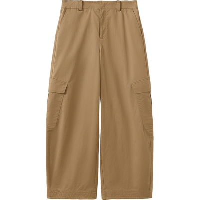 播商场同款时尚工装休闲裤女秋季新款高腰宽松长裤BDS3KD3107