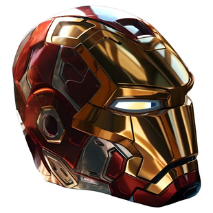 贾维斯钢铁侠MK5电动头盔儿童面具cos自动开合头套男礼物炫酷新年