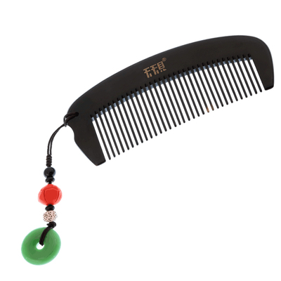 天天见正品牛角梳正宗水牛角梳女