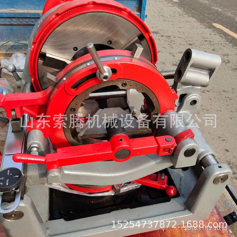 电动套丝机 2寸3寸4寸 消防管绞牙机 开牙机水管车丝机