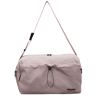 简约百搭大容量旅行包女轻便多功能单肩包斜挎包干湿分离健身包