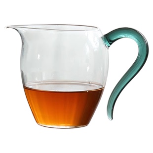 公道杯玻璃加厚耐热分茶器高档过滤泡茶具日式茶海公杯匀杯茶盅