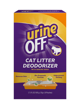猫砂除臭伴侣除臭粉小苏打颗粒尿味生物酶分解剂 Urine Off多美洁