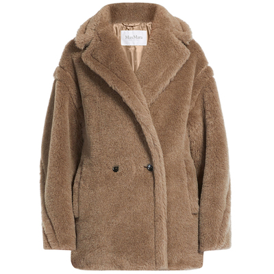 春夏短款泰迪熊大衣MaxMara
