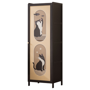 收纳柜客厅多层零食储物柜儿童玩具宝宝衣服置物柜子夹缝隙柜书柜