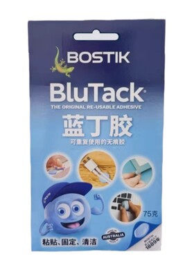 Bostik蓝丁胶免打孔无痕粘土胶