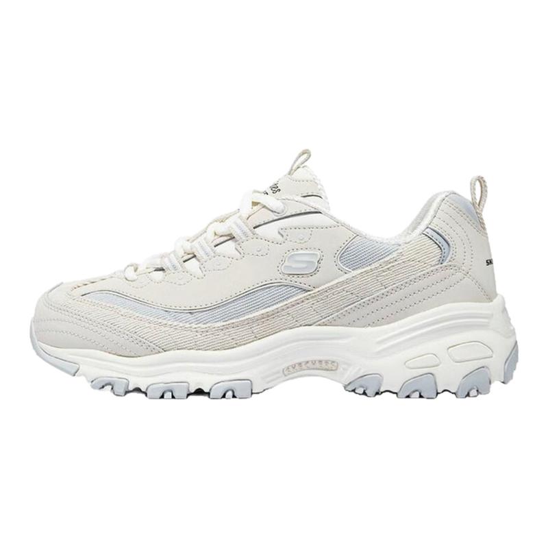 Skechers/斯凯奇 D'Lites 1.0 厚底增高复古老爹鞋 女款/鲜芋奶冻