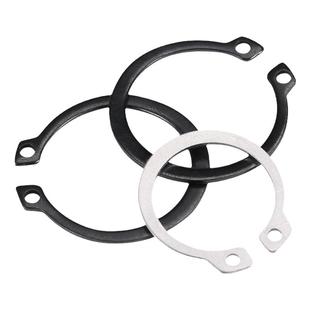 进口标准日标A型轴用卡簧不锈钢轴卡弹挡圈卡环葫芦型轴承C形外轴