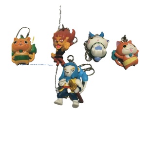 现货BANDAI万代日本正版妖怪手表4地缚猫拳师猫狮子扭蛋5款