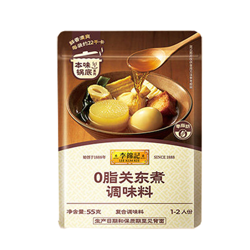 李锦记0脂肪关东煮调味料55g