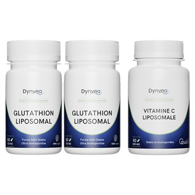 【晁然】dynveo迪卫欧 独家白月光三件套【谷胱甘肽*2+脂质体VC】