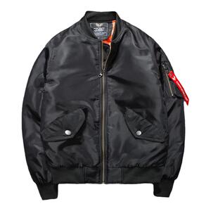 春秋冬季新款潮棉服简约加厚飞行员夹克女男款情侣棒球服棉衣外套