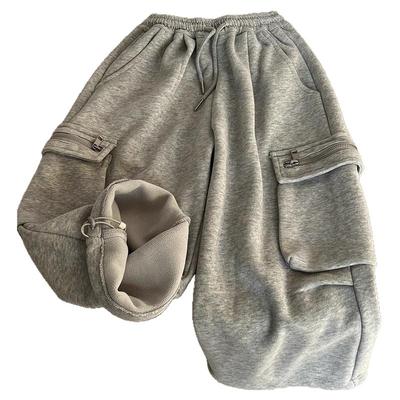 帅~男童加绒保暖工装休闲裤