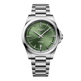 【自营】中古99新未使用浪琴康卡斯悦动自动机械男表瑞士手表礼物