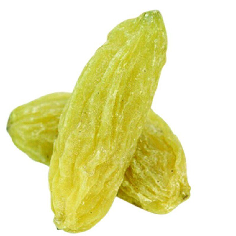 新疆吐鲁番特大粒超大颗超长绿香妃葡萄干1000克过霜葡萄干黑加仑