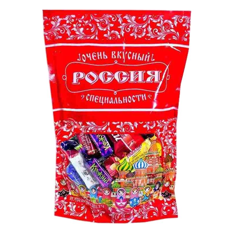 思诚俄罗斯混合糖果食品原装进口多口味水果巧克力喜糖年货大礼包