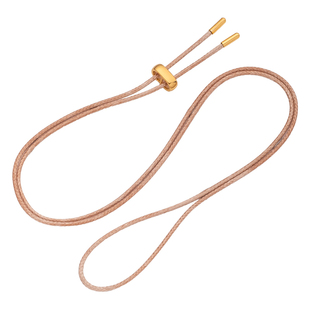 【1.5mm进口皮蜡绳】穿黄金吊坠挂绳小吊坠八宝罗盘葫芦项链绳女