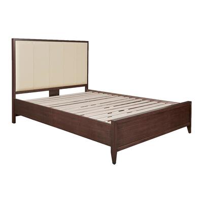 真皮美式皮艺软包双人床