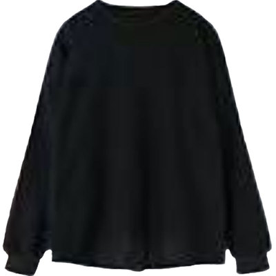 套头休闲纯色秋冬天外穿个性t恤