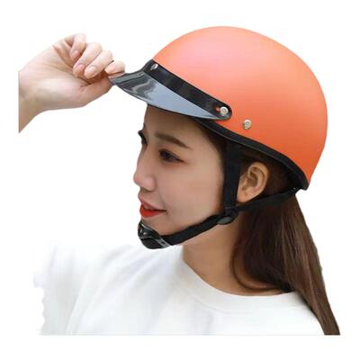 国标3C认证复古电动电瓶车单车男女半盔头灰四季轻便式安全帽头盔