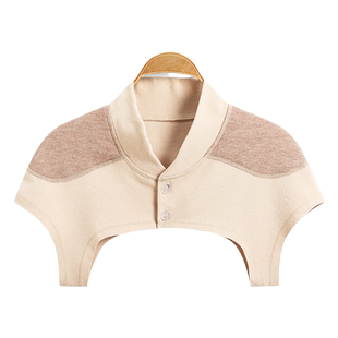 德绒护肩膀坎肩睡觉穿男女四季中老年颈椎防寒披肩月子产妇空调房