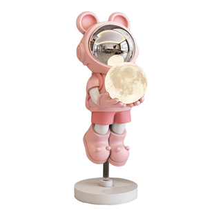 太空人宇航员大型客厅摆件蓝牙音响轻奢高档装饰品落地灯乔迁礼物