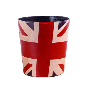 美式复古工业风垃圾桶创意个性时尚大号收纳桶家用做旧废纸篓无盖