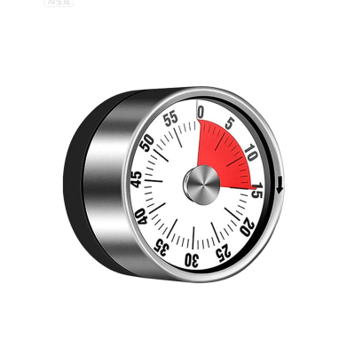 新款厨房提醒器定时器机械磁吸学生儿童学习闹钟计时器静音可视化